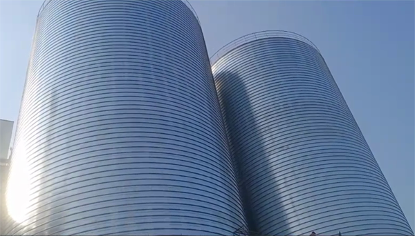 古冶2座混凝土高架卷板仓